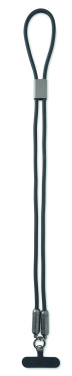 Logo trade promotional merchandise picture of: 60W phone holder lanyard cable