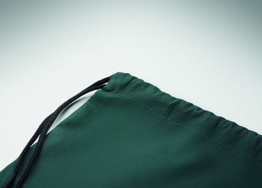 Logo trade promotional gifts image of: 190T Polyester drawstring bag