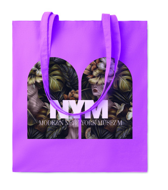 Logo trade promotional gifts image of: 180gr/m² cotton shopping bag