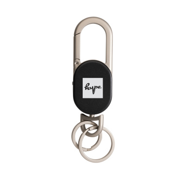 Logo trade advertising products image of: Keyfinder keychain with worldwide locating and USB C