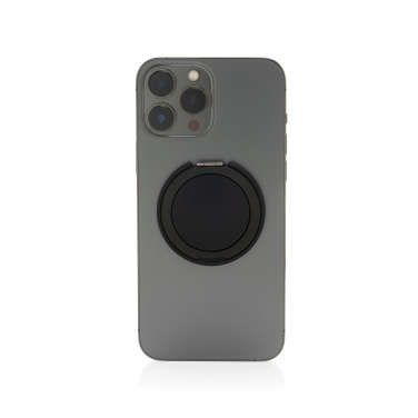 Logo trade business gift photo of: Terra Magnetic RCS rplastic magnetic phone holder with ring