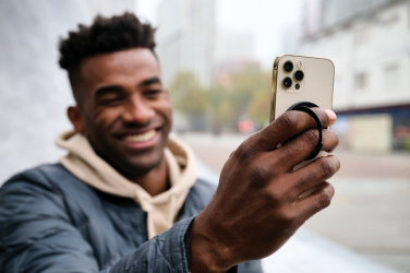 Logo trade advertising product photo of: Terra Magnetic RCS rplastic magnetic phone holder with ring