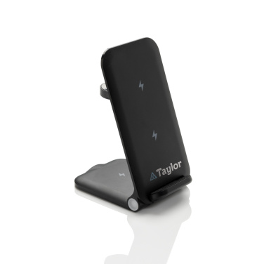 Logotrade corporate gift picture of: Powerpal 3 in 1 RCS recycled plastic 15W charger