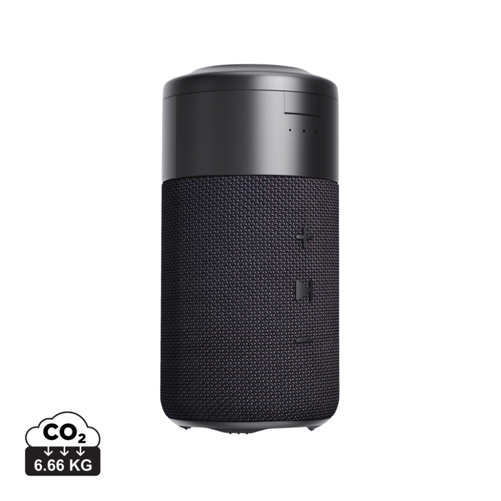 Logo trade corporate gift photo of: Urban Vitamin Anaheim RCS recycled 10W speaker 15W charger