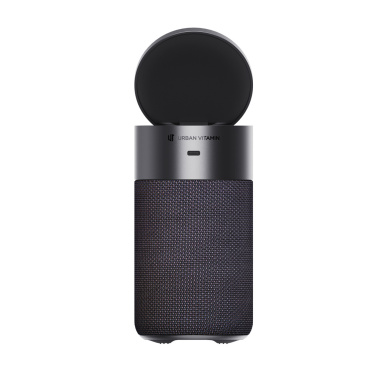 Logotrade promotional item image of: Urban Vitamin Anaheim RCS recycled 10W speaker 15W charger