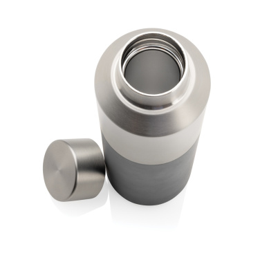 Logotrade corporate gift image of: Fluid RCS certified recycled steel water bottle 600ml