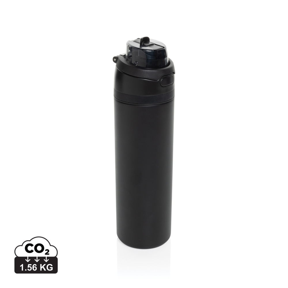 Logotrade promotional item picture of: Omni Sip RCS certified re-steel lockable bottle 700ml