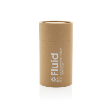 Logotrade corporate gifts photo of: Fluid RCS certified recycled steel tumbler 500ml