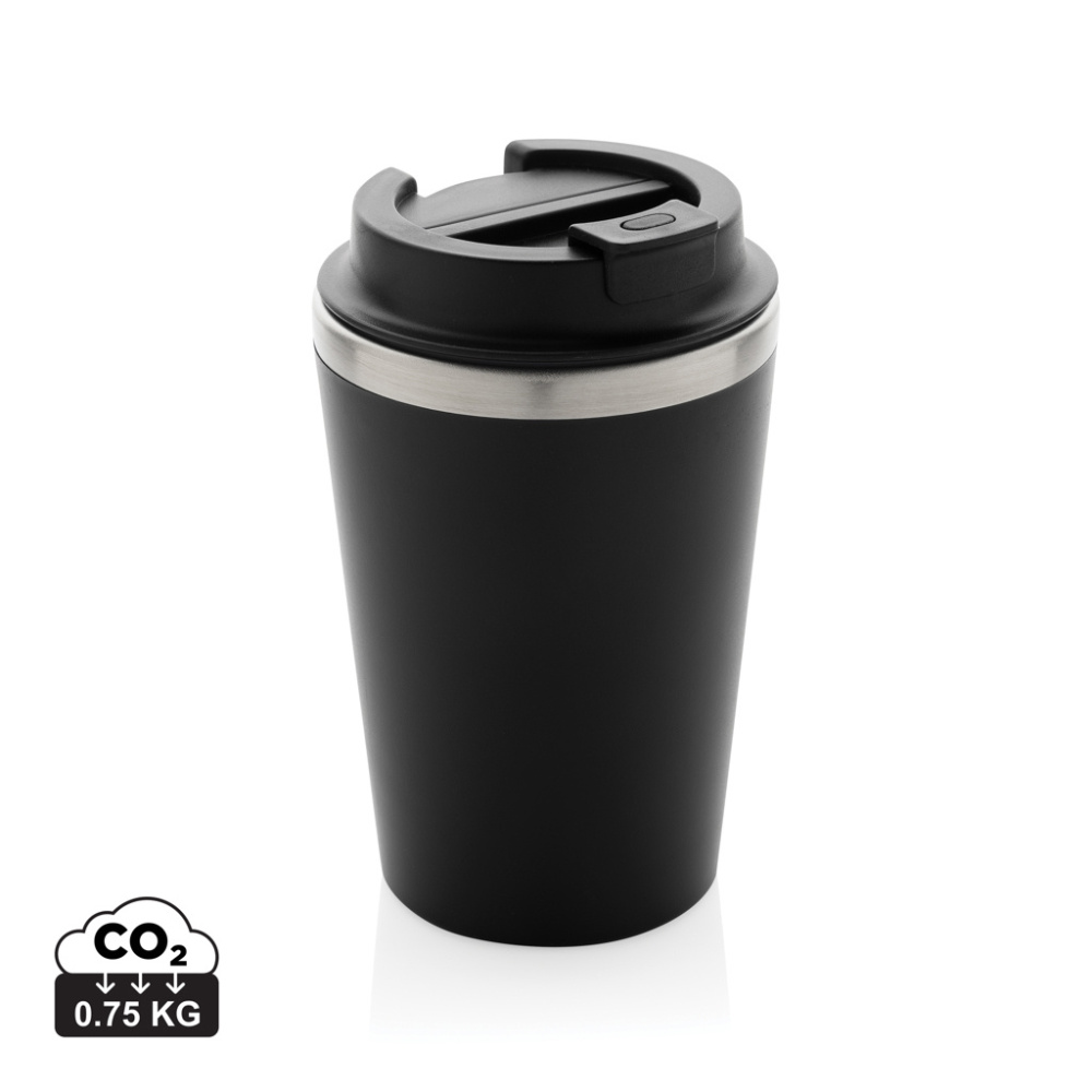 Logo trade advertising products picture of: Java RCS recycled double wall tumbler 350ML