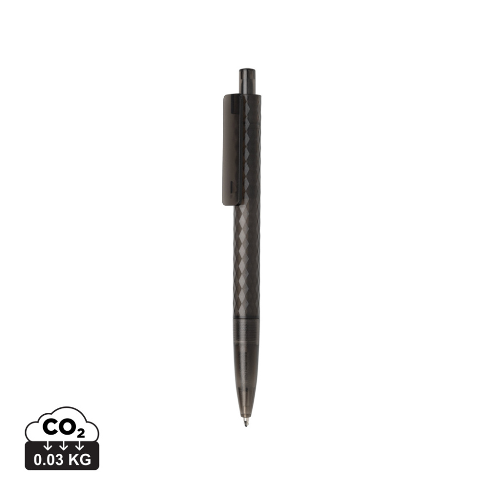 Logo trade promotional items picture of: X3 GRS recycled PC plastic pen frosted