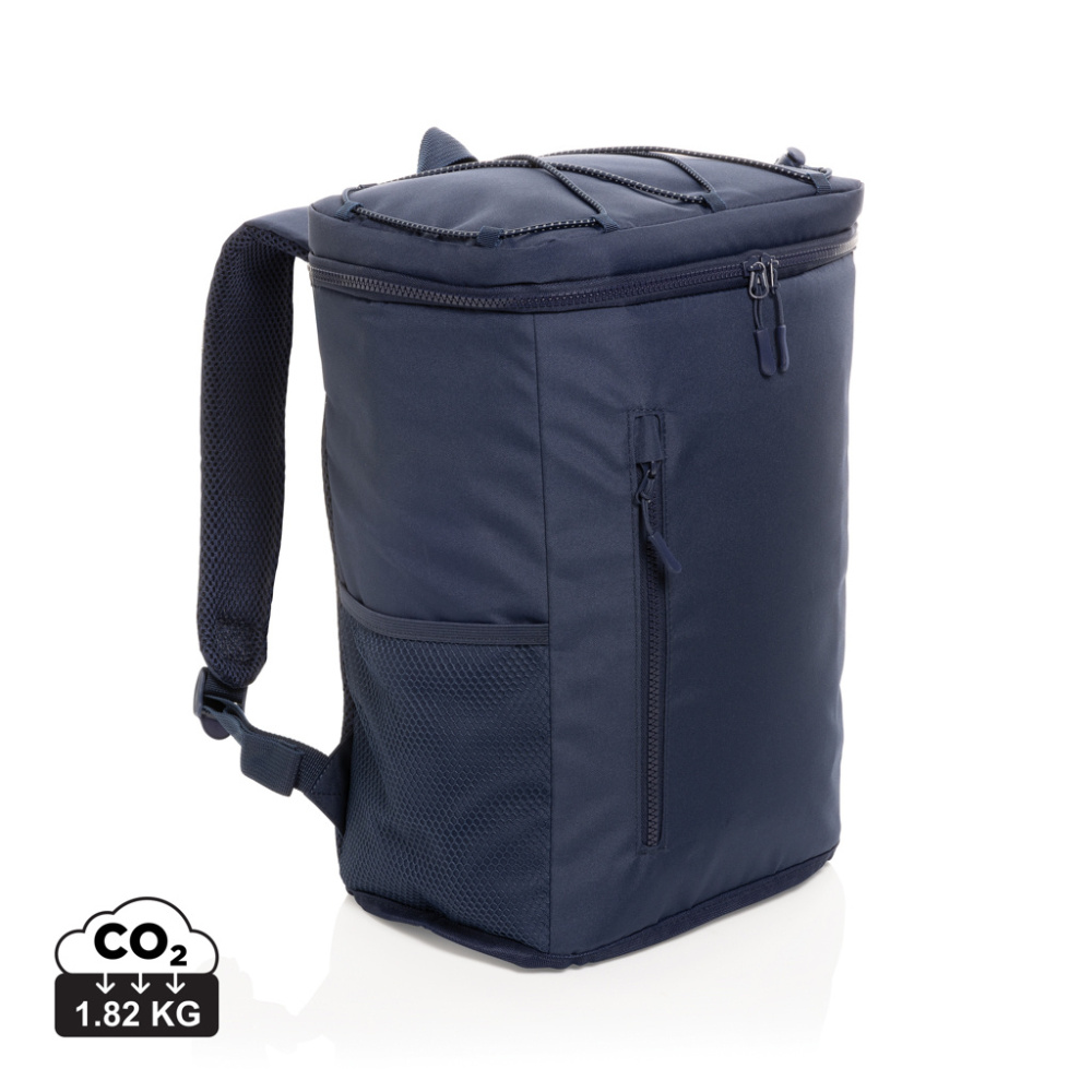 Logo trade corporate gifts picture of: Sonny Aware™ RPET cooler backpack