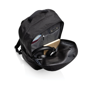 Logotrade promotional gifts photo of: SP Aware™ RPET Edin 100% recycled 15.6 inch laptop backpack