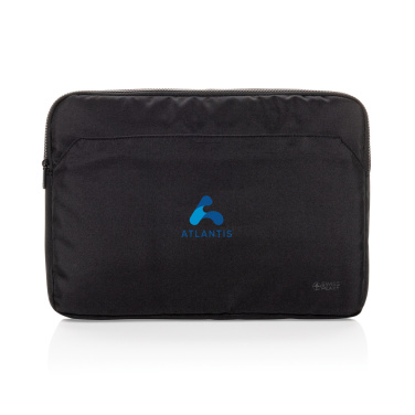 Logo trade promotional gifts picture of: Swiss Peak Aware™ RPET Essential 15.6 inch laptop sleeve