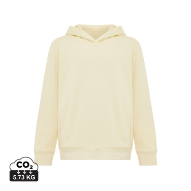 Logo trade promotional giveaways picture of: Iqoniq Yengo kids recycled cotton hoodie with sidepockets