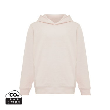 Logotrade promotional gifts photo of: Iqoniq Yengo kids recycled cotton hoodie with sidepockets