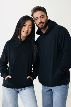 Logo trade advertising products image of: Iqoniq Yengo recycled cotton hoodie with sidepockets