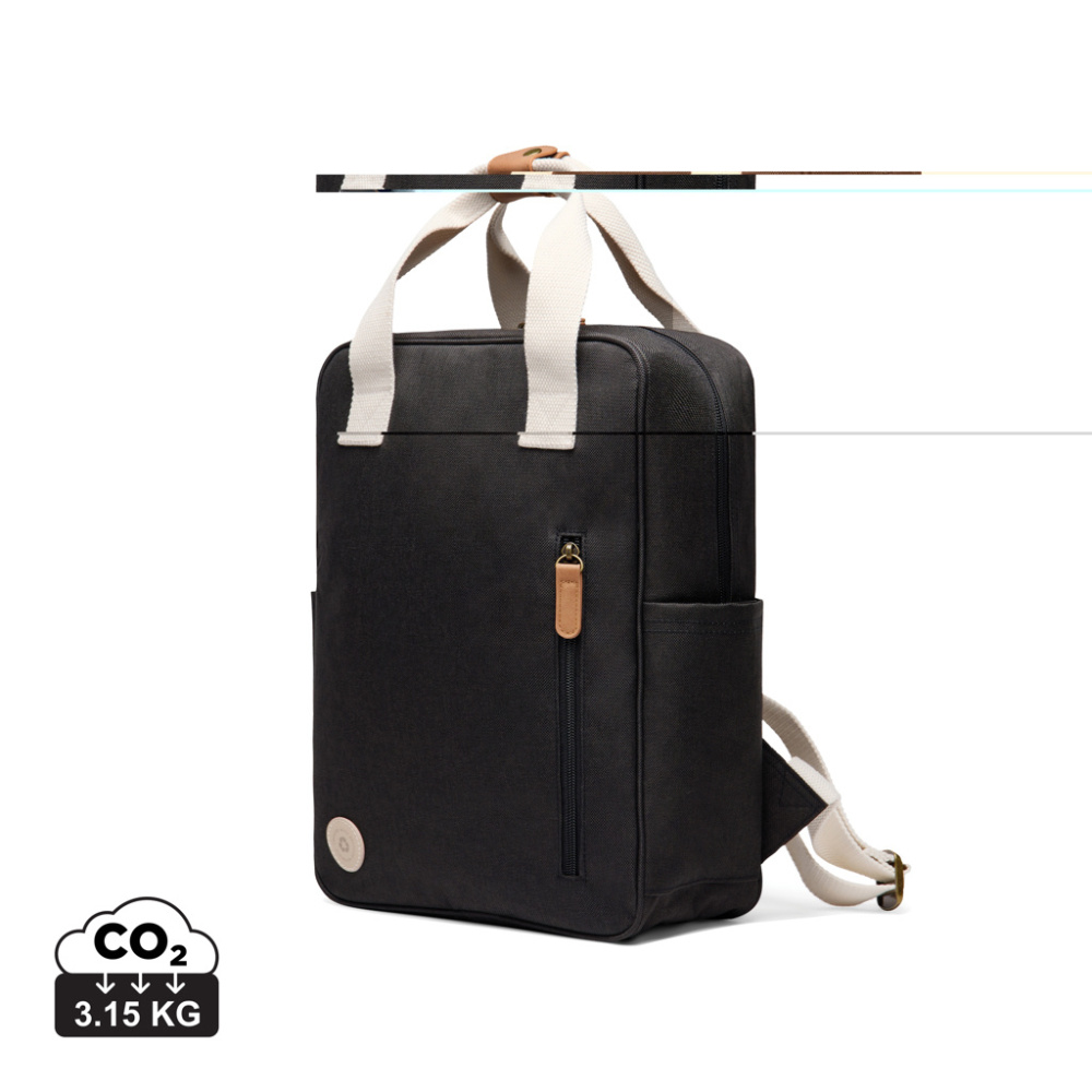 Logo trade promotional gifts picture of: VINGA Sortino RCS backpack