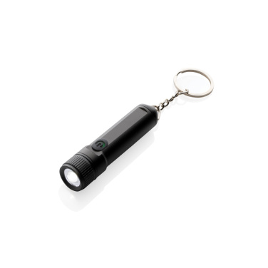 Logo trade promotional merchandise photo of: Gear X rechargeable ultra bright keychain torch