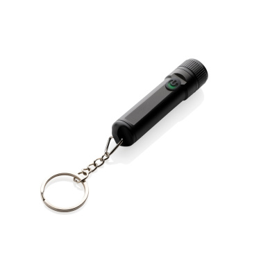 Logo trade advertising product photo of: Gear X rechargeable ultra bright keychain torch