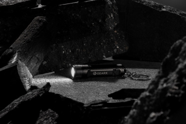 Logotrade promotional giveaway picture of: Gear X rechargeable ultra bright keychain torch