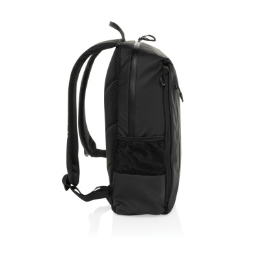 Logo trade promotional giveaway photo of: Lima Aware™ RPET water resistant 15.6 laptop backpack