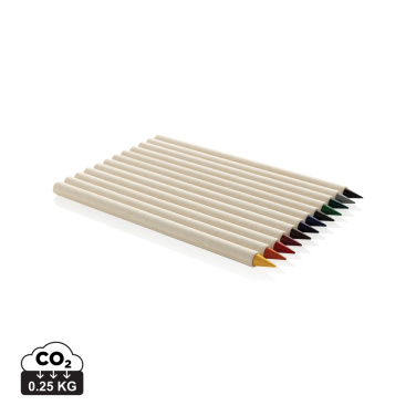 Logo trade promotional items picture of: Micki GRS infinity 12pc coloring pencil set