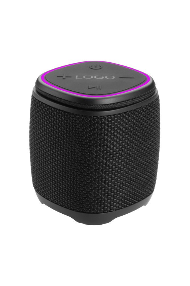 Logo trade promotional products picture of: Bluetooth speaker HERMON Schwarzwolf