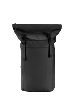 Logo trade corporate gifts image of: Rolltop backpack PEKTUSAN Schwarzwolf