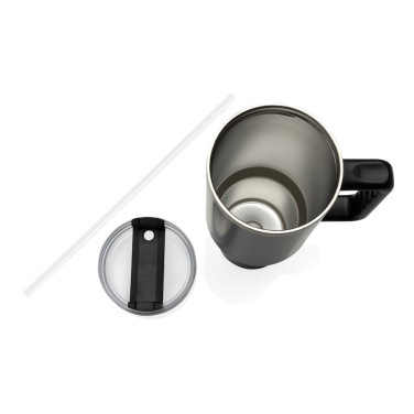 Logo trade advertising products image of: Stadley RCS recycled steel tumbler 1200ML