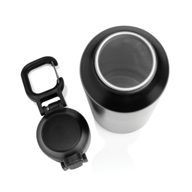 Logo trade promotional giveaway photo of: Via RCS Re-steel lockable sport bottle 600ML