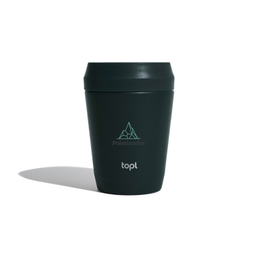 Logotrade corporate gifts photo of: Topl Recycled Steel To Go Tumbler Patented 360 Lid 235ml