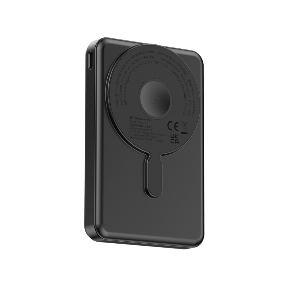 Logo trade promotional products image of: Urban Vitamin Delano 5in1 10,000mah 20WPD magnetic powerbank