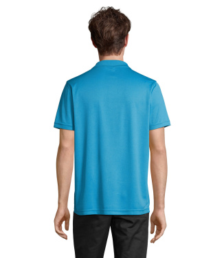 Logo trade promotional gifts picture of: PITCHER UNISEX POLO