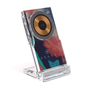 Logo trade promotional products picture of: Magcharge 15W magnetic wireless charging stand