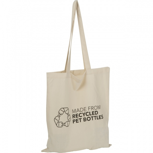 Logo trade promotional merchandise image of: Bag made from recycled bottles Stuttgart