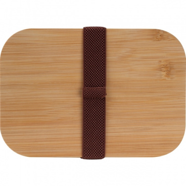 Logo trade promotional merchandise image of: Set Lunchbox with stainless steel bottle Toronto