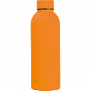 Logo trade promotional giveaway photo of: Stainless steel bottle Ostrava