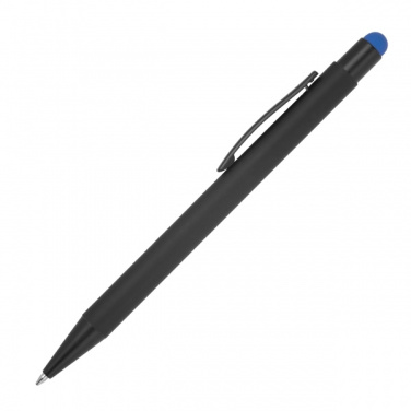 Logo trade promotional merchandise photo of: Metal ballpoint pen with touch function Ohara