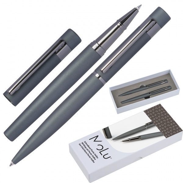 Logo trade corporate gifts image of: MoLu writing set Porto Velho