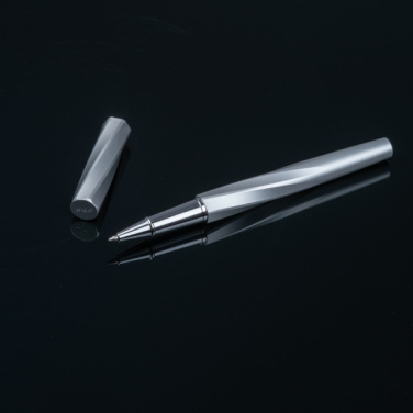 Logo trade promotional giveaways image of: MoLu brass rollerball Praia Grande