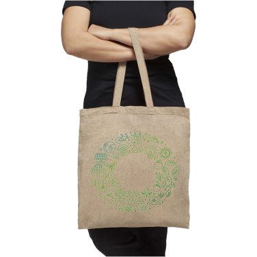 Logo trade promotional gifts picture of: Pheebs 150 g/m² recycled tote bag 7L