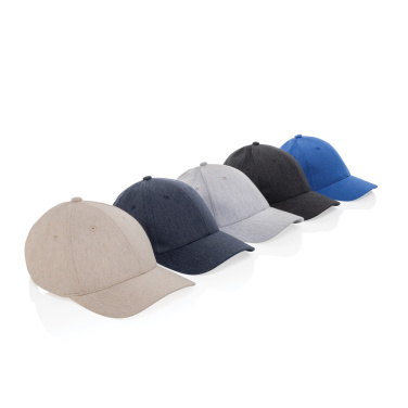Logo trade promotional products picture of: Milo AWARE™ recycled heather 6 panel cap 200gr