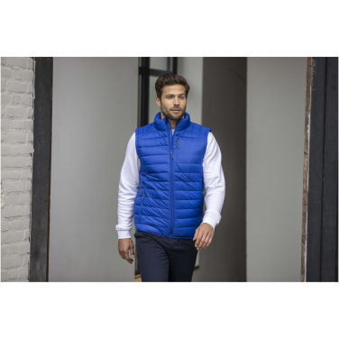 Logo trade corporate gifts picture of: Pallas men's GRS recycled insulated bodywarmer
