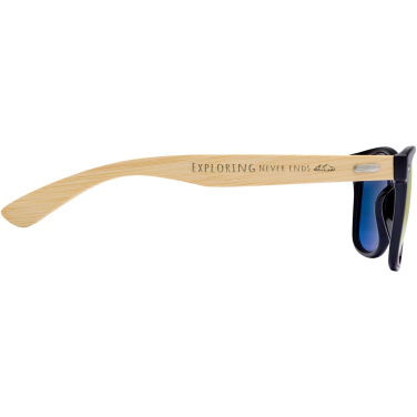 Logotrade promotional giveaway image of: Hue sunglasses with bamboo temples
