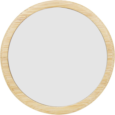 Logo trade advertising products image of: Lustre bamboo mirror