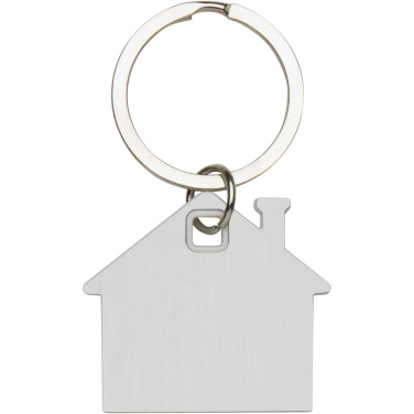 Logotrade promotional products photo of: Nook house-shaped keychain