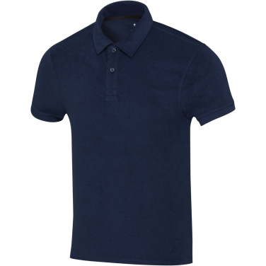 Logotrade promotional products photo of: Akoya recycled terry unisex polo