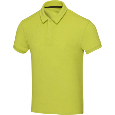 Logo trade advertising product photo of: Akoya recycled terry unisex polo