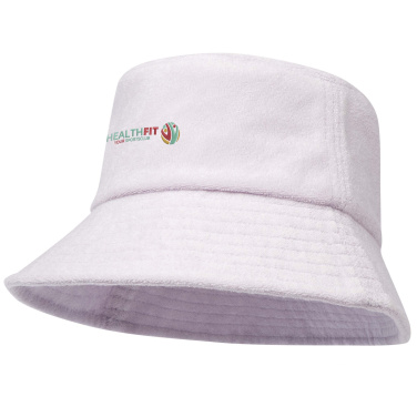 Logotrade promotional giveaway picture of: Melo GRS recycled terry sun hat