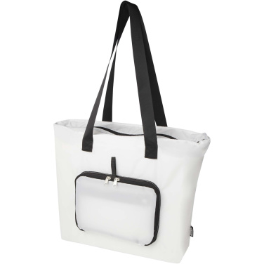 Logotrade promotional gifts photo of: EcoFold RPET foldable tote bag 16L
